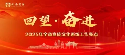 2025全省宣传文化系统工作亮点